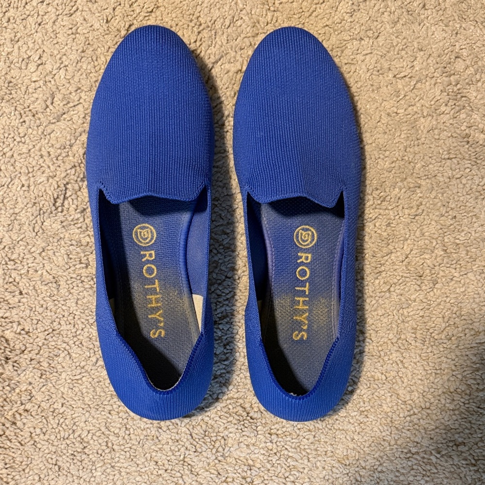 Rothy's Women's Vibrant Blue Loafers